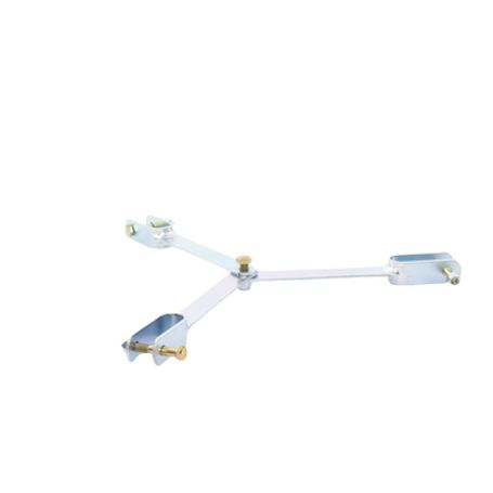 Brida Para Sujeción De Retenida Compatible Con Tramos Stz30 Galvanizado Electrolitico.