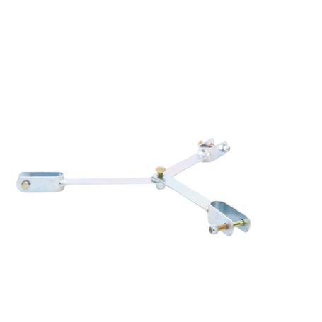 Brida Para Sujeción De Retenida Compatible Con Tramos Stz30 Galvanizado Electrolitico.