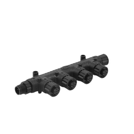 Conector Nmea 2000 De 4 Vias / Para Redes Microc / Baja Pérdida De Senal / Conexión De Hasta 4 Dispositivos