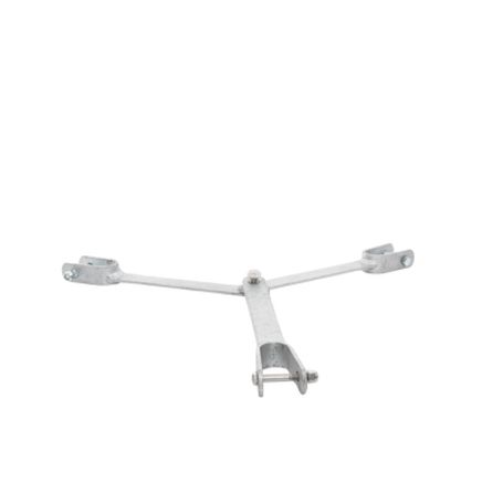 Brida Para Sujeción De Retenida Compatible Con Tramos Stz45g Galvanizado Por Inmersión En Caliente.