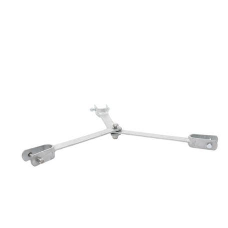 Brida Para Sujeción De Retenida Compatible Con Tramos Stz45g Galvanizado Por Inmersión En Caliente.