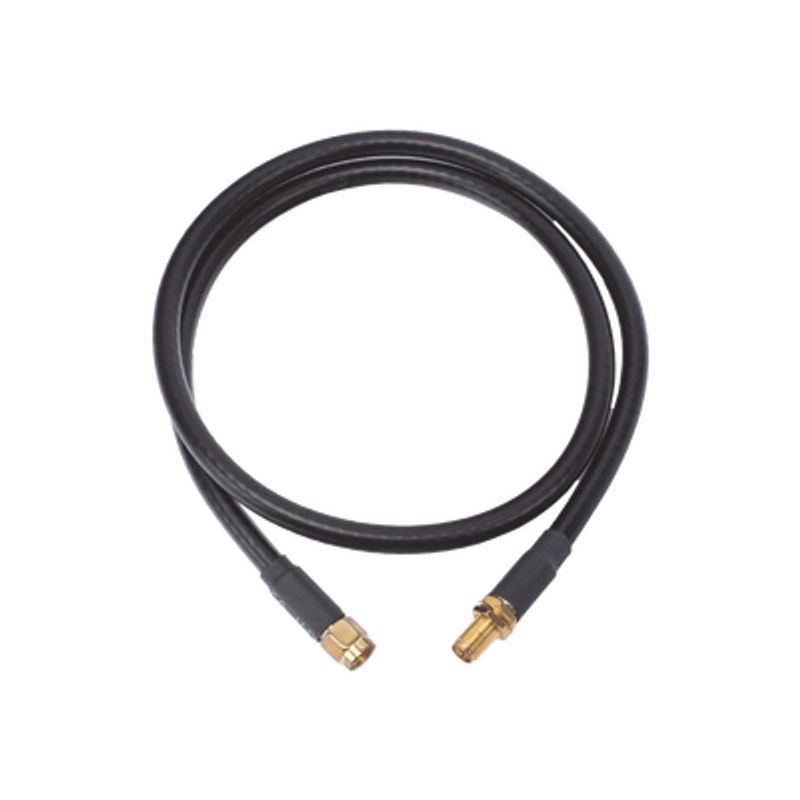 Cable Lp240 De 60 Cm Con Conectores Sma Macho Inverso Y Sma Hembra Inverso.
