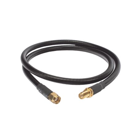 Cable Lp240 De 60 Cm Con Conectores Sma Macho Inverso Y Sma Hembra Inverso.