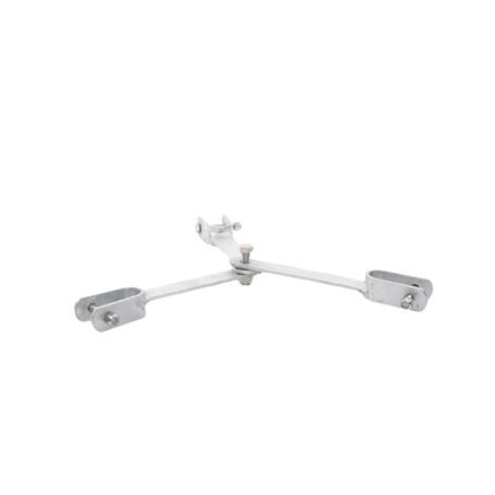 Brida Para Sujeción De Retenida Compatible Con Tramos Stz35g Galvanizado Por Inmersión En Caliente.