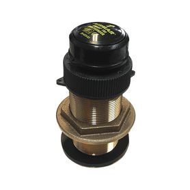 transductor de bronce thru hull mide temperatura velocidad y profundidad