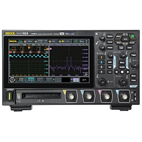 Osciloscopio Digital Rigol De 4 Canales Análogos 250 Mhz De Ancho De Banda Análoga Vel. De Muestreotiempo Real De 1.25 Gs/s.