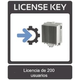 licencia de 200 usuarios para estación base bs422
