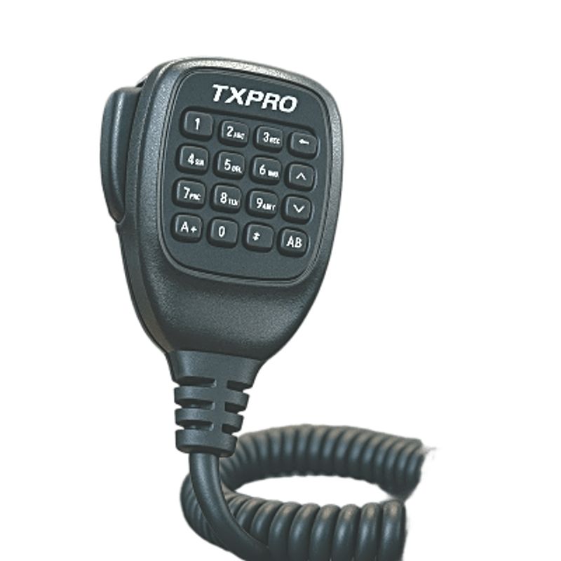 Micrófono Bocina Con Dmtf Para Radio Txm9600