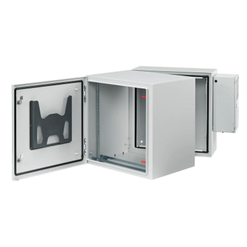 Gabinete Industrial Protek De Puerta Sólida Con Aire Acondicionado De 4000 Btu Protección Nema Tipo 4/12 Ip66 Ik10 Abatible Fabr