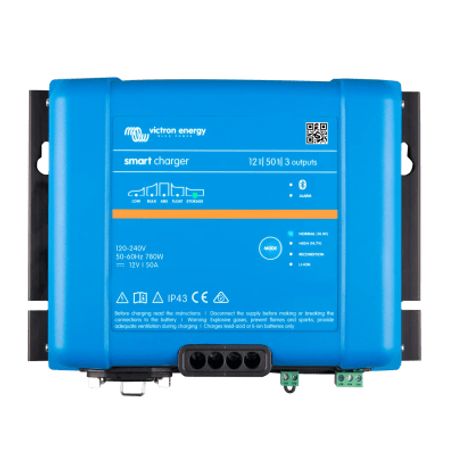 phoenix smart ip43 1250  cargador de baterias 12v 50a  para ambientes marinos y terrestres   para baterias de plomo y litio2419