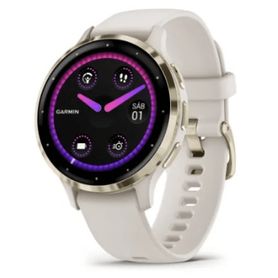 smartwatch garmin venu 3s  pantalla amoled 12″ 390 x 390  bateria hasta 10 dias  gps  glonass  galileo  monitor de frecuencia c