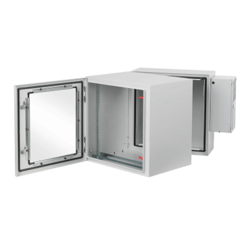 Gabinete Industrial Protek De Puerta Con Ventana Con Aire Acondicionado De 800 Btu Protección Nema Tipo 4/12 Ip66 Ik10 Abatible 