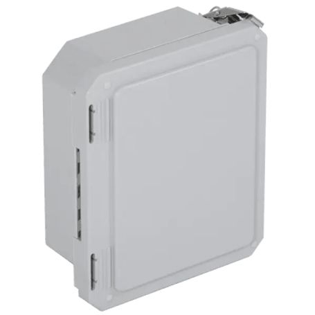 caja impermeable de fibra de vidrio 877 2227cm alto x 677 1719cm ancho x 406 1031cm sin ventanilla listado ulcul hecho en eeuu