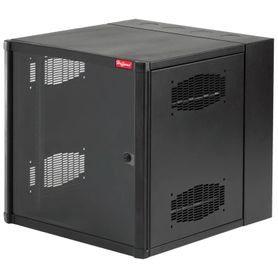 gabinete accessplus de montaje en pared de 19in rieles numerados y roscados 1032 puerta con ventana de seguridad 600 mm de anch