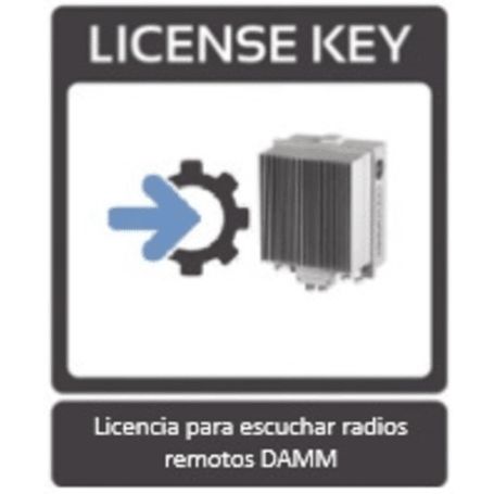 licencia de voz para escuchar  radios remotos en sistema damm