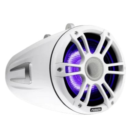 altavoces náuticos wake tower signature 3  tecnologia curv  ip65  cono crgbw led  65 77 y 88 pulgadas  garantia 3 anos  truemar