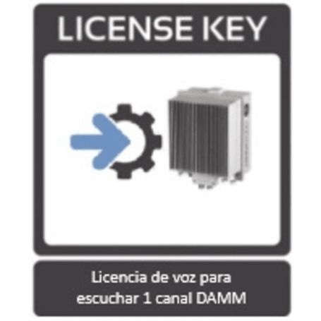 licencia de voz para escuchar 1 canal en sist damm
