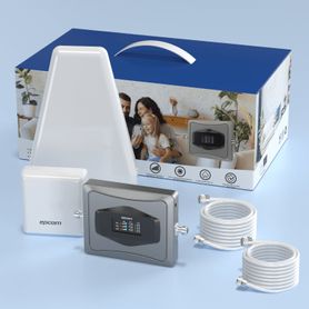 kit amplificador de senal celular 4g  mejora las llamadas convencionales y volte  soporta los datos de las tecnologias 2g 3g y 