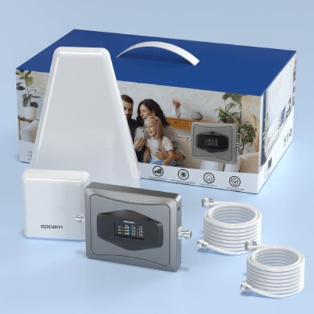 Kit Amplificador De Senal Celular 4g / Mejora Las Llamadas Convencionales Y Volte / Soporta Los Datos De Las Tecnologias 2g 3g Y
