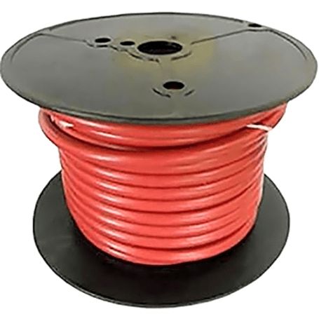 Cable Para Bateria Marina Cobra 2 Awg / 100 Pies / Cubierta Pvc Retardante De Llama Roja / Cobre Estanado Clase K / 600v / Tempe