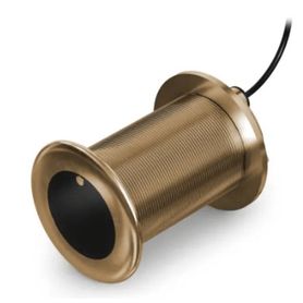 sonda chirp para navegación  banda media 85165 khz  350 w  profundidad máxima 240 m agua salada 365 m agua dulce  ancho de haz 