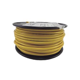cable marino primario 12 awg  rollo de 100 pies  aislamiento pvc amarillo resistente  flexible y resistente a la corrosión  gra