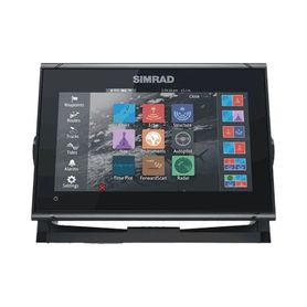 display multifuncional simrad go series 9’’  pantalla táctil multitouch  gps integrado  ecosonda  wifi  interfaz nmea 2000 y ra