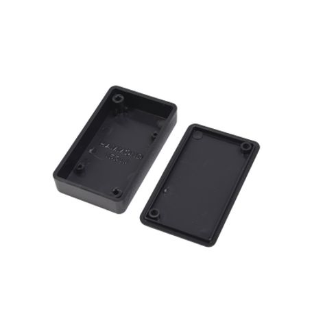 Gabinete De Plástico 0.59 (1.5) X 1.38 (3.5) X 2.36 (6.0) In (cm) Color Negro.