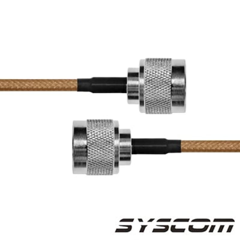 Cable Coaxial Rg142/u De 30 Cms Con Conectores N Macho A N Macho.