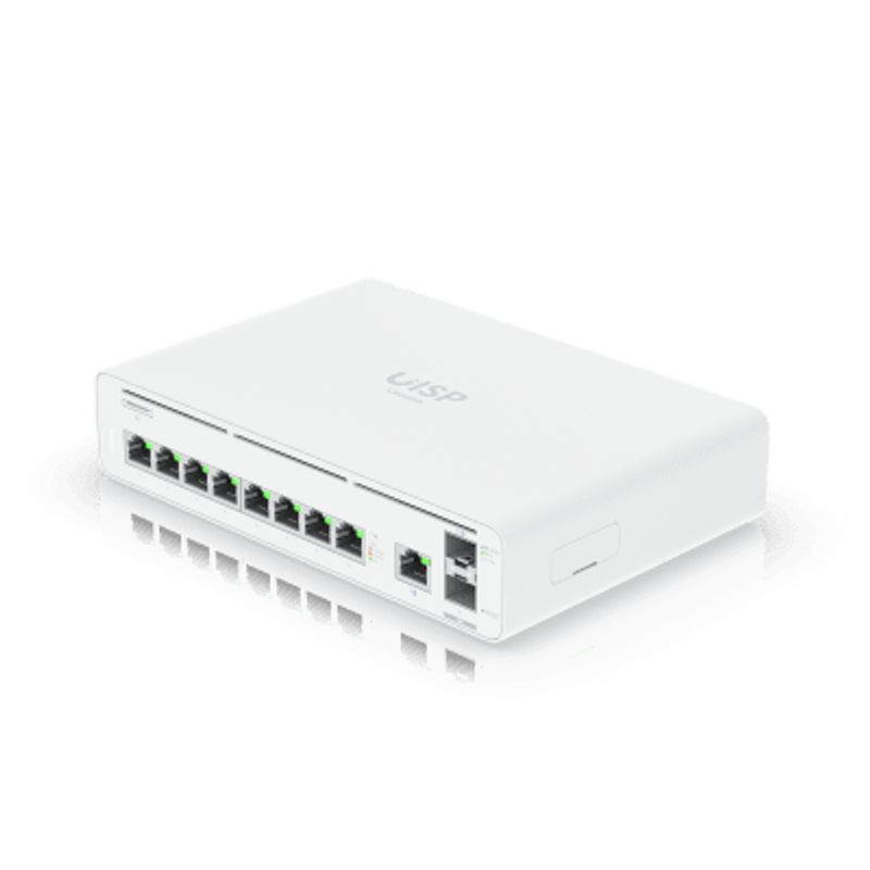 Consola Uisp De Ubiquiti / Gateway Y Switch De Red Gigabit / Controlador Con Plataforma Uisp Para Gestión Remota De Wisp (airmax