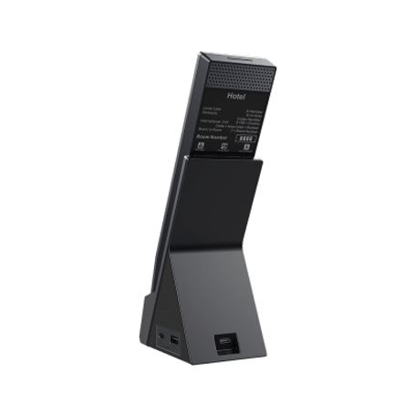 Teléfono Ip Inalámbrico Para Hoteleria Con Wifi 6 Doble Banda 6 Teclas Dssmaterial Antibacterial