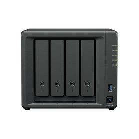 nas diskstation ds925  4 bahias  expandible a 9 bahias  2 puertos 25gbe  2 ranuras m2 nvme  amd ryzen v1500b  4 gb ddr4 ecc  ha