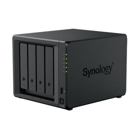 Nas Diskstation Ds925  4 Bahias  Expandible A 9 Bahias  2 Puertos 2.5gbe  2 Ranuras M.2 Nvme  Amd Ryzen V1500b  4 Gb Ddr4 Ecc  H