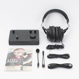 kit de audio para gaming  controlador  auriculares  entradassalidas de audio y video  conexión usb214666