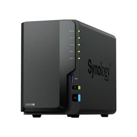 nas diskstation ds225  2 bahias  intel celeron j4125  2 gb ddr4  hasta 40 tb  puertos 1gbe y 25gbe  usb 32 gen 1  compatible co