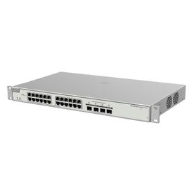 switch administrable poe capa 2 plus con 24 puertos gigabit poe 8023afat  4 sfp para fibra 10gb gestión gratuita desde la nube 
