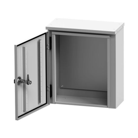 Gabinete De Exterior Con Preparación Para Instalación En Muro O Poste (355 X 406 X 170 Mm). Gabinete De Exterior Con Preparación Para Instalación En Muro O Poste (355 X 406 X 170 Mm).