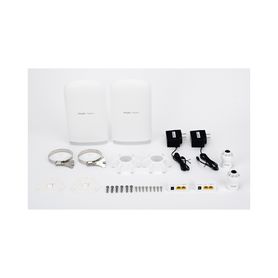 kit completo punto a punto preconfigurado hasta 5 km listos para enlazar administrable en la nube banda 5ghz ac wave2 mumimo 2x