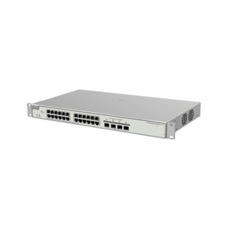 Switch Administrable Capa 3 Con 24 Puertos Gigabit Poe 802.3af/at  4 Sfp Para Fibra 10gb Gestión Gratuita Desde La Nube 370w