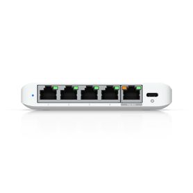 usw flex mini 25g switch de 5 puertos 25g compacto para escritorio se puede energizar por poe o con un adaptador tipo usbc23943