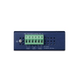 inyector industrial multigigabit 8023bt poe  95w  2 puertos rj45  10m100m1g25g5gbps  ip30  40 a 75°c  montaje en riel din o par
