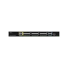 switch de agregación capa 3  4 puertos gigabit ethernet  24 puertos gigabit sfp  4 puertos 10gigabit sfp  qos integrada  soport
