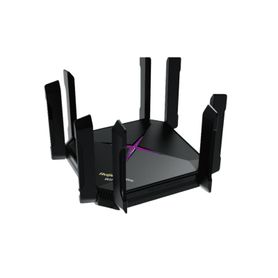 home router inalámbrico wifi 6 mesh  disenado para gaming con doble puerto wan gigabit para sumar ancho de banda 4 puertos lan 