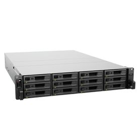 unidad de expansión synology rx1225rp  12 bahias para unidades 35 y 25 sata hddssd  intercambio en caliente  fuente de alimenta
