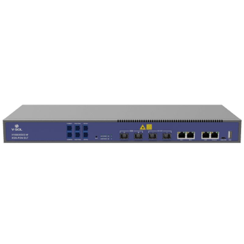 Olt Dual De 2 Puertos Xgspon/gpon Con Wdm Integrado/ 4 Puertos Uplink (2 Puerto Gigabit Rj45  2 Puertos Sfp/sfp) / Hasta 512 Onu