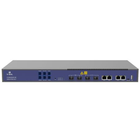 olt dual de 2 puertos xgspongpon con wdm integrado 4 puertos uplink 2 puerto gigabit rj45  2 puertos sfpsfp  hasta 512 onus2409
