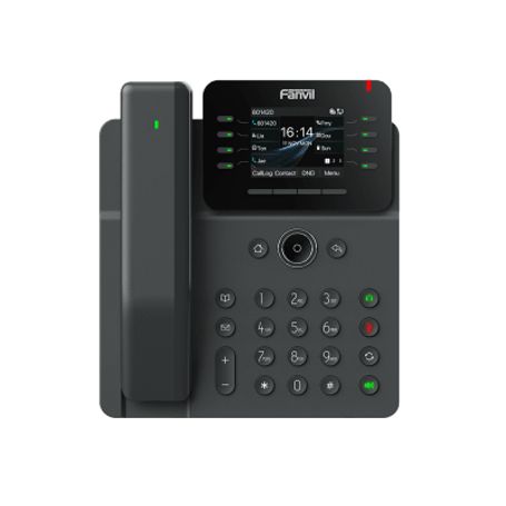 Telefono Ip Handset Inalámbrico 12 Lineas Sip Conferencia 6 Vias Puertos Gigabit Poe Pantalla 2.8