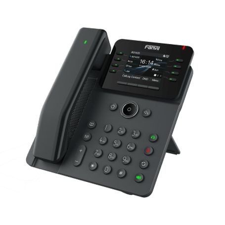 Telefono Ip Handset Inalámbrico 12 Lineas Sip Conferencia 6 Vias Puertos Gigabit Poe Pantalla 2.8