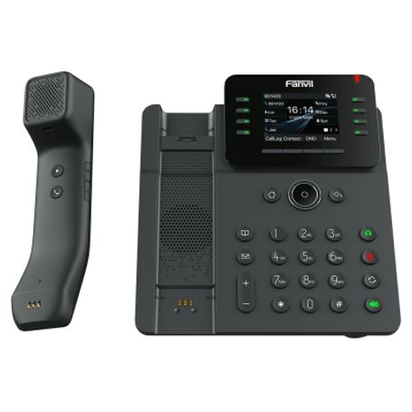 Telefono Ip Handset Inalámbrico 12 Lineas Sip Conferencia 6 Vias Puertos Gigabit Poe Pantalla 2.8