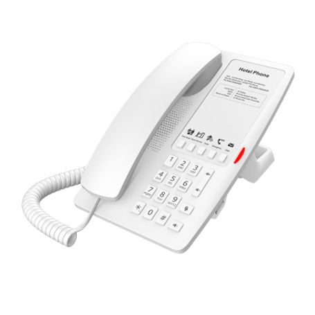 Teléfono Ip Para Hoteleria Puerto Usba Para Carga 5 Teclas Programables Para Servicio Rápido (hotline) Plantilla Personalizable 